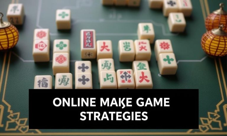 麻雀Online遊戲策略分享