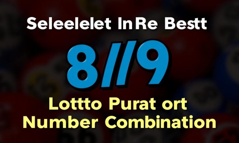 如何選擇最佳的8/9大樂透號碼組合？