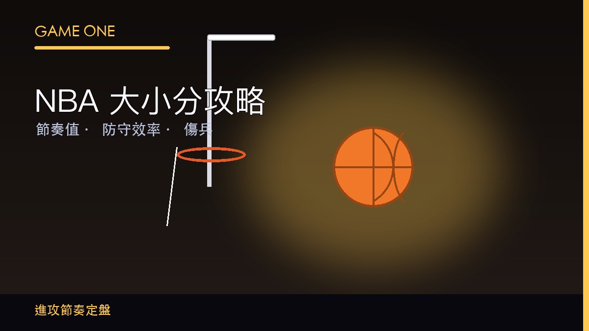 NBA 大小分