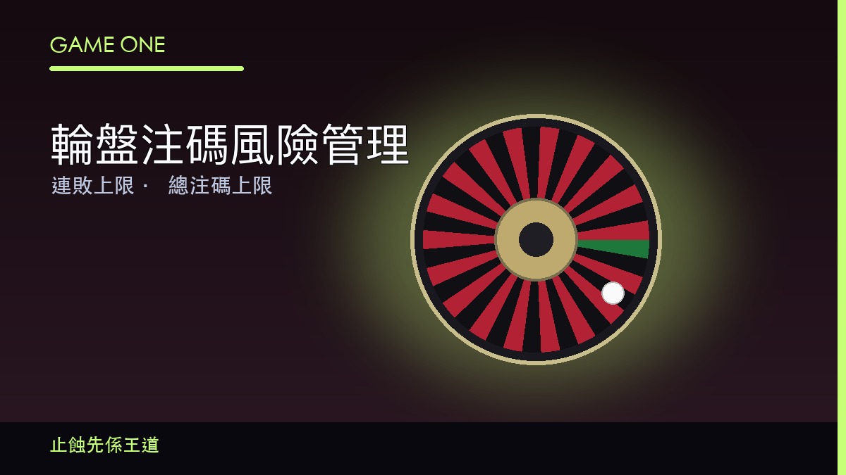 輪盤風險管理
